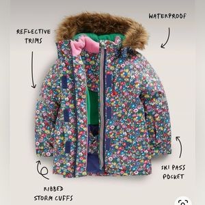 Mini Boden Kids’ All Weather Waterproof Jacket 2-3Y